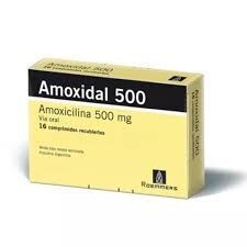 AMOXIDAL 500 MG  8 COMP